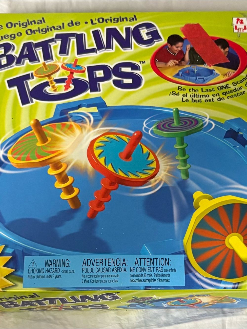 Vintage Battling Tops Game 2-4 Players